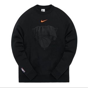 Kith Nike for New York Knicks Fleece Crewneck (FW21), size medium NWT
